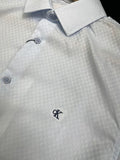 C-K EMBROIDERED MONOGRAM TEXTURED OG SHIRT