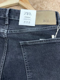 ZRA STRAIGHT FIT CARBON SHADE JEANS
