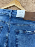 ZRA STRAIGHT FIT MEDIUM WASH JEANS
