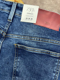 ZRA RELAXED FIT VINTAGE BLUE JEANS
