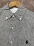 RLP ICONIC RELAXED LINEN SHIRT