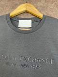 A-X LUXE LOGO ROUND NECK T-SHIRT