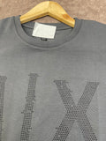 A-X SIGNATURE LOGO ROUND NECK T-SHIRT