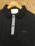 HG BSS CONTRAST PLACKET POLO T-SHIRT