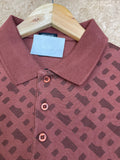 HG BSS ALL-OVER MONOGRAM POLO T-SHIRT