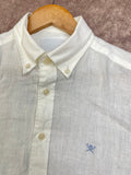 HKT LONDON CLASSIC LINEN PLAIN SHIRT