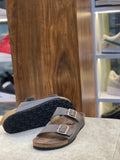 BRKN leather slipper