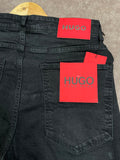 HG BSS MENSWEAR | PREMIUM STRAIGHT FIT BLACK JEANS
