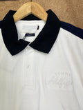 TMY CONTRAST PANEL PIQUE POLO T-SHIRT