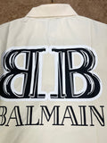 BLMN EMBOSSED LOGO PIQUE POLO T-SHIRT