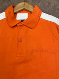 A-X LOGO TAPE PIQUE POLO T-SHIRT