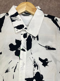 UC B ABSTRACT FLORAL PRINTED SHIRT