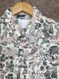 UNITD COLORS OF BENTTON MULTI-TONAL TROPICAL PRINTED SHIRT