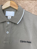 C-K ESSENTIAL TIPPED PIQUÉ POLO T-SHIRT
