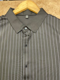 IMP PREMIUM VERTICAL PINSTRIPE SATIN-FINISH LUXURY STRIPE SHIRTS