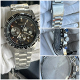 Seiko Prospex Speedtimer Solar Chronograph Stainless Steel Watch