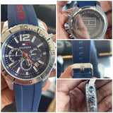 Tommy Hilfiger Men's Decker Navy Silicone Sport Watch