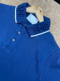 EMP ARMNI 3D LOGO-COLLAR LUXURY POLO T-SHIRT