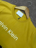 C-K ESSENTIAL LOGO ROUND-NECK T-SHIRT