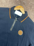 BLMN ZIP-FRONT PIQUÉ POLO T-SHIRT