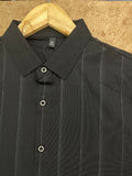 IMP PREMIUM TEXTURED PINSTRIPE CASUAL STRIPE SHIRTS