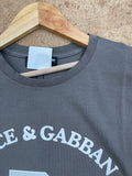 D-G HERITAGE GRAPHIC ROUND NECK T-SHIRT