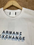 ARMNI 3D LOGO ROUND NECK T-SHIRT