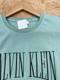 C-K ARCH LOGO ROUND NECK T-SHIRT