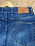 ZAR MID-BLUE VINTAGE WASH STRAIGHT FIT JEANS