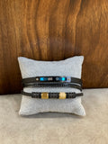 M-B LEATHER BRACELET