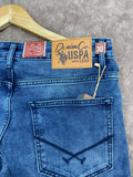 USP A REGULAR FIT VINTAGE STONE WASH BLUE JEANS