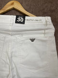 EMP BOOTCUT CLEAN WHITE STRETCH JEANS