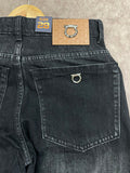 FRGM STRAIGHT FIT WASHED BLACK GANCINI HARDWARE JEANS
