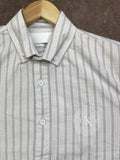 C-K SLIM FIT STRIPED BUTTON-DOWN OG SHIRT