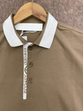 EMP LOGO TAPE PLACKET POLO T-SHIRT
