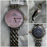 Daniel Wellington Classic Lumine 5-Link Pink Mother of Pearl ladies Watch
