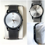 C-K BASIC LEATHER WATCH