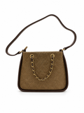 NEMI Quilted Chic Elegant Textured Shoulder BAG