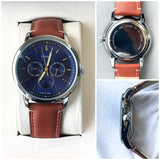 FSL QUARTZ LEATHER WATCH