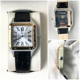 CRTIER LEATHER WATCH