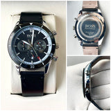 HUG BOS LEATHER WATCH