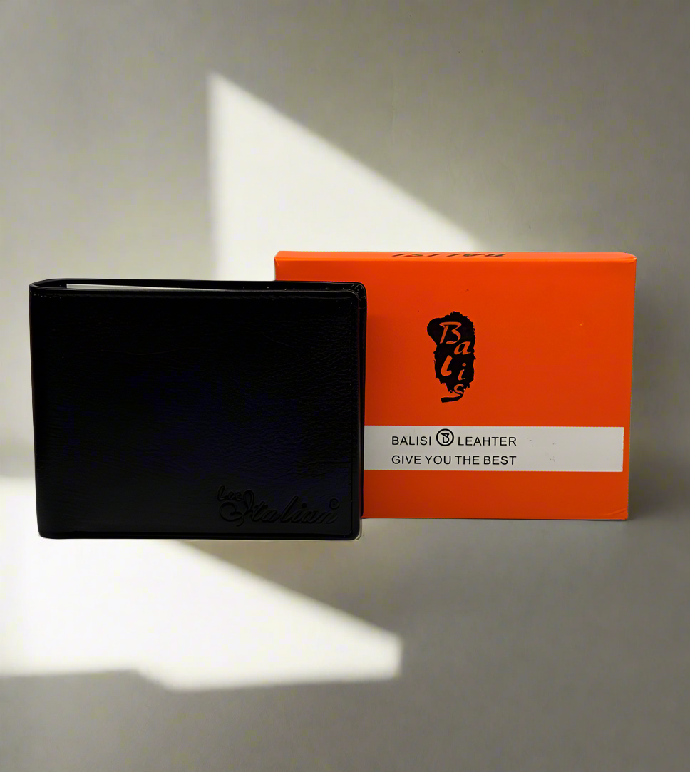 LEE LEATHER BI FOLD MENS WALLET
