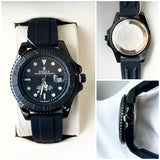 ROLX QUARTZ SILICON STRAP WATCH