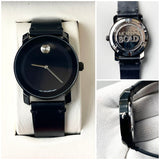 MOVDO BASIC LEATHER STRAP WATCH