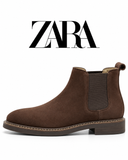 ZARA Men’s Suede Chelsea Ankle Boots