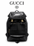 Gucci GG Monogram Black Luxury Backpack – Premium Travel & Everyday Bag