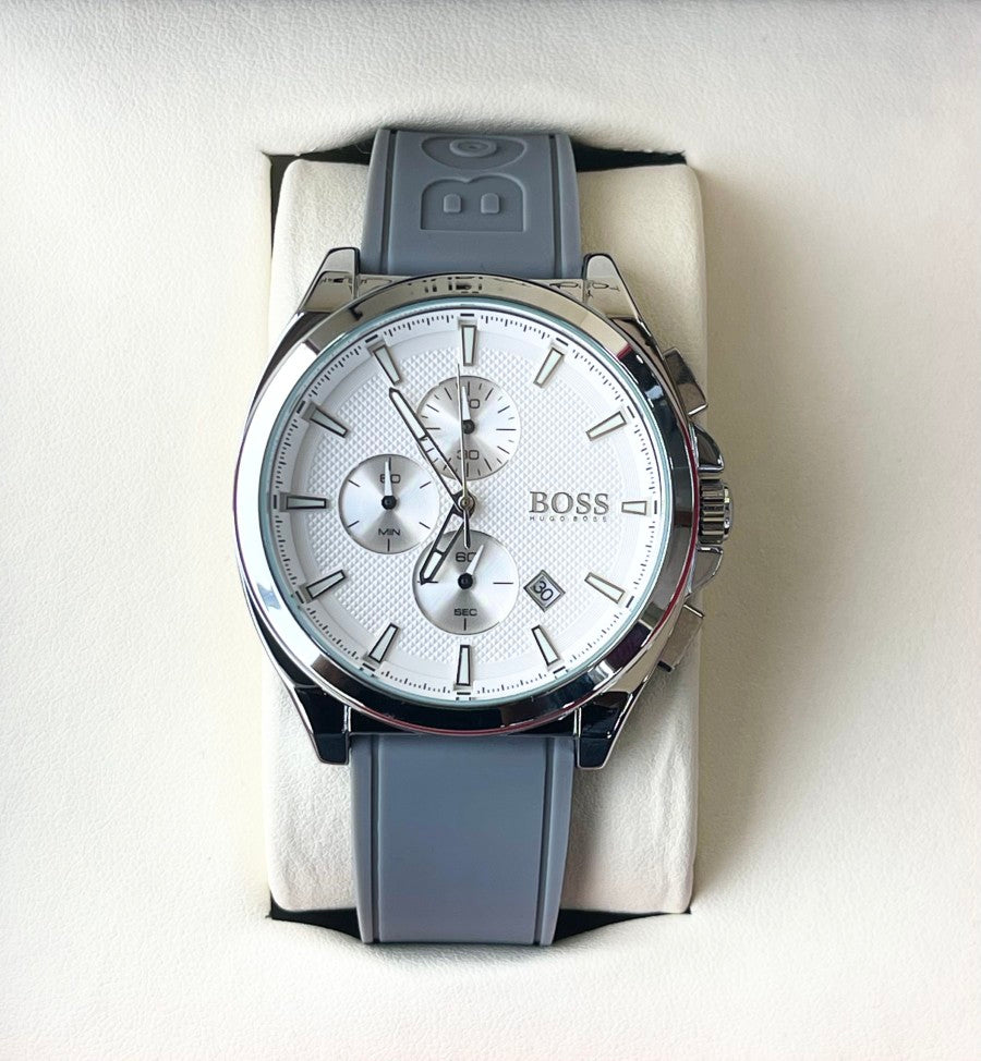 HUG BOS SILICON STRAP WATCH