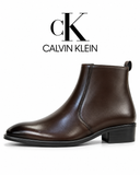 CALVIN KLEIN Men’s Leather Ankle Boots