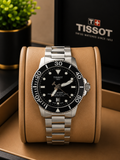 Tissot Seastar 2000 Professional Powermatic 80 metal strap watch