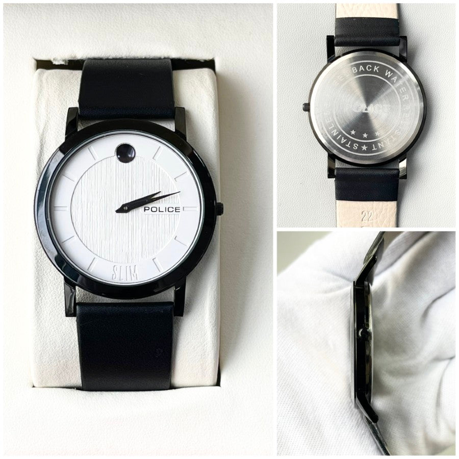 MVD BASIC LEATHER WATCH